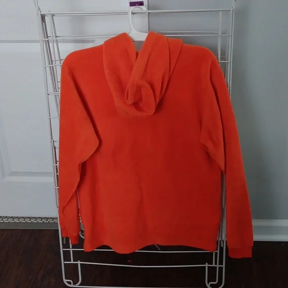 Harley-Davidson Orange sherpa fleece Hoodie youth XL - Picture 3 of 5